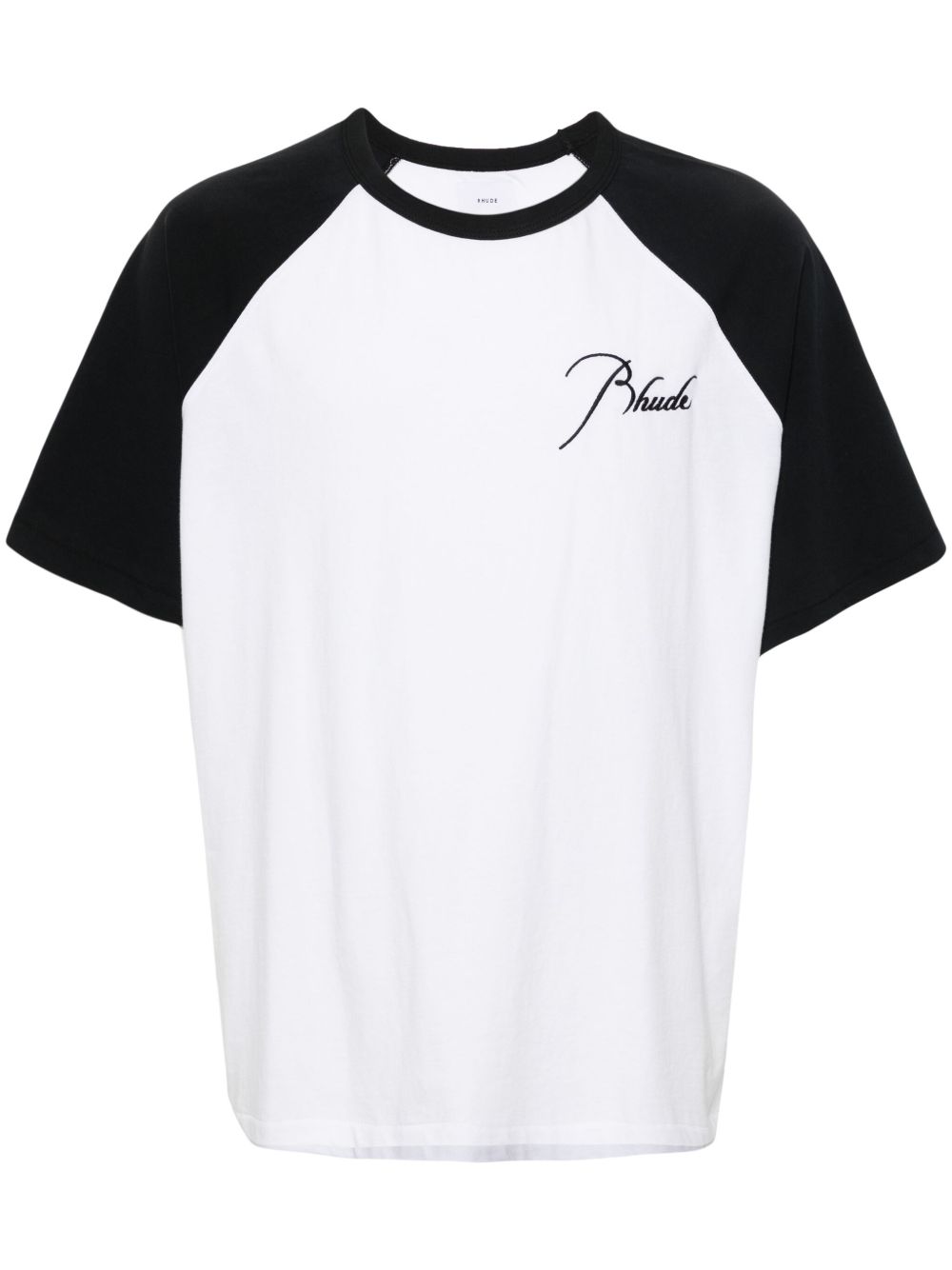 RHUDE logo插肩T恤 - 白色