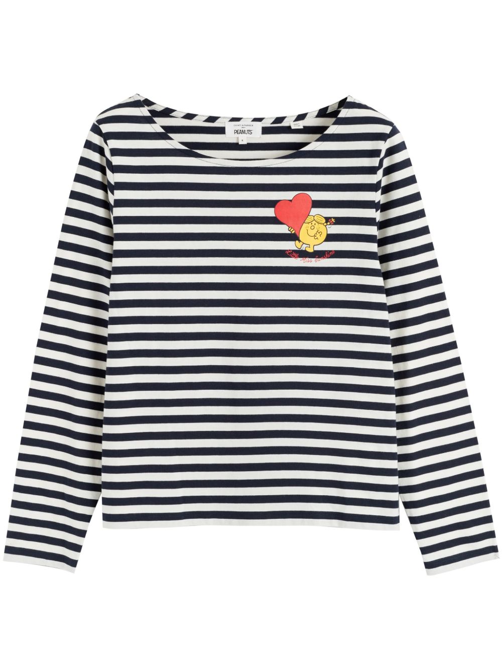 Chinti & Parker Little Miss Heart T恤 - 蓝色