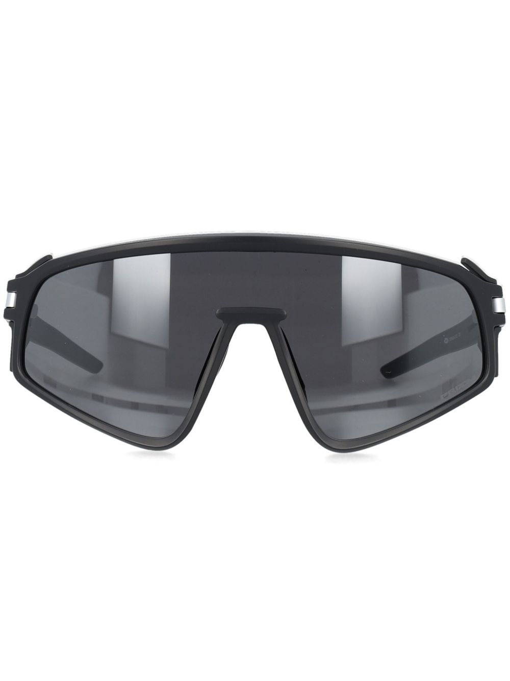 Oakley Latch Panel 盾形太阳眼镜 - 黑色