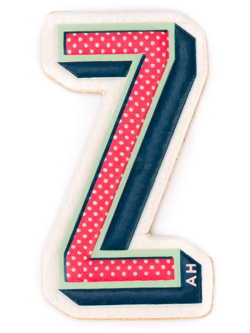 Anya Hindmarch 'Z'贴花 - 灰色