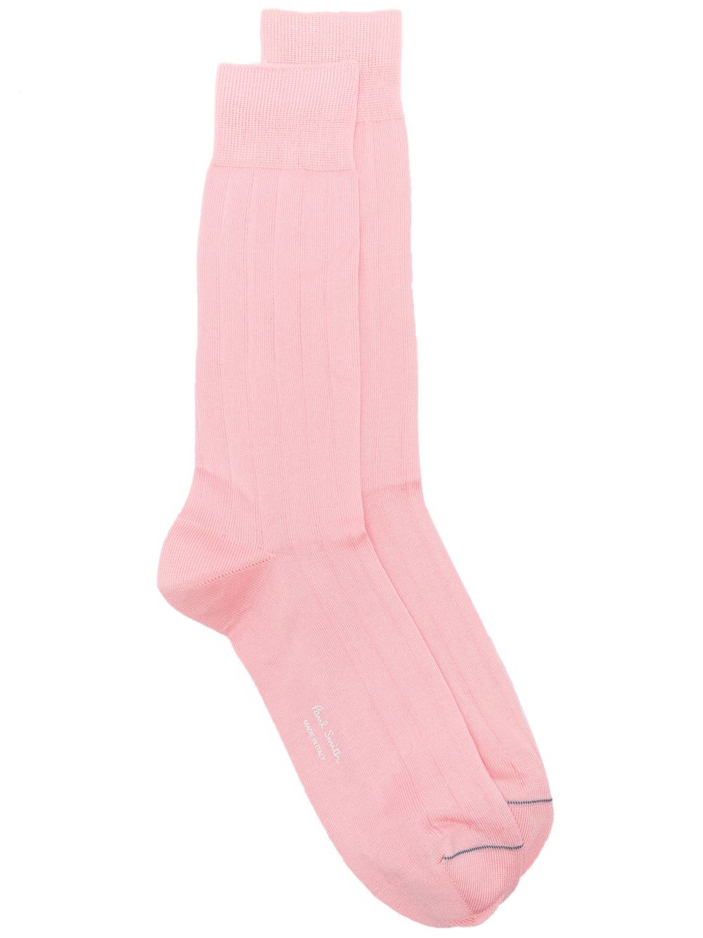 Paul Smith 罗纹针织袜 - 粉色