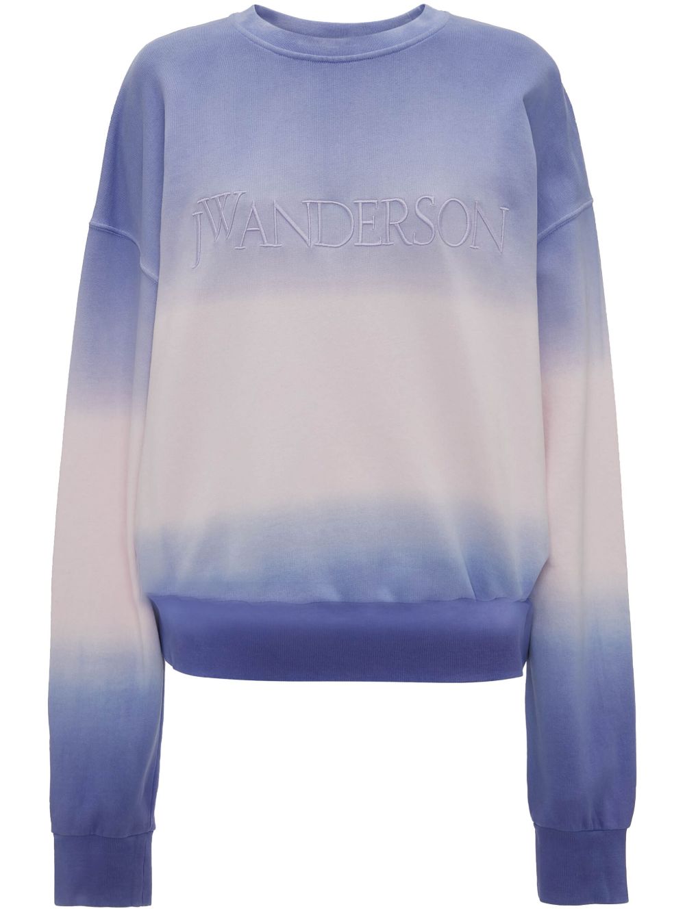JW Anderson 渐色效果棉卫衣 - 紫色