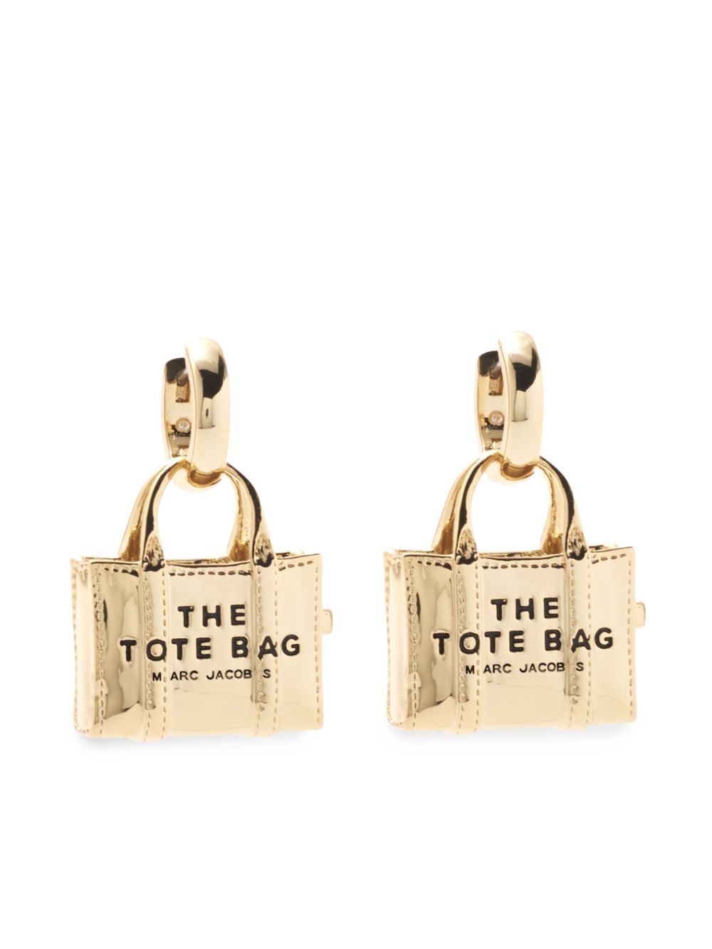 Marc Jacobs The Tote Bag 耳环 - 金色