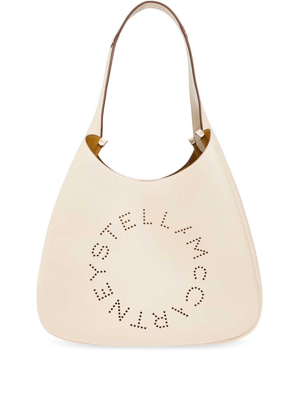 Stella McCartney logo镂空人造皮革手提包 - 中性色