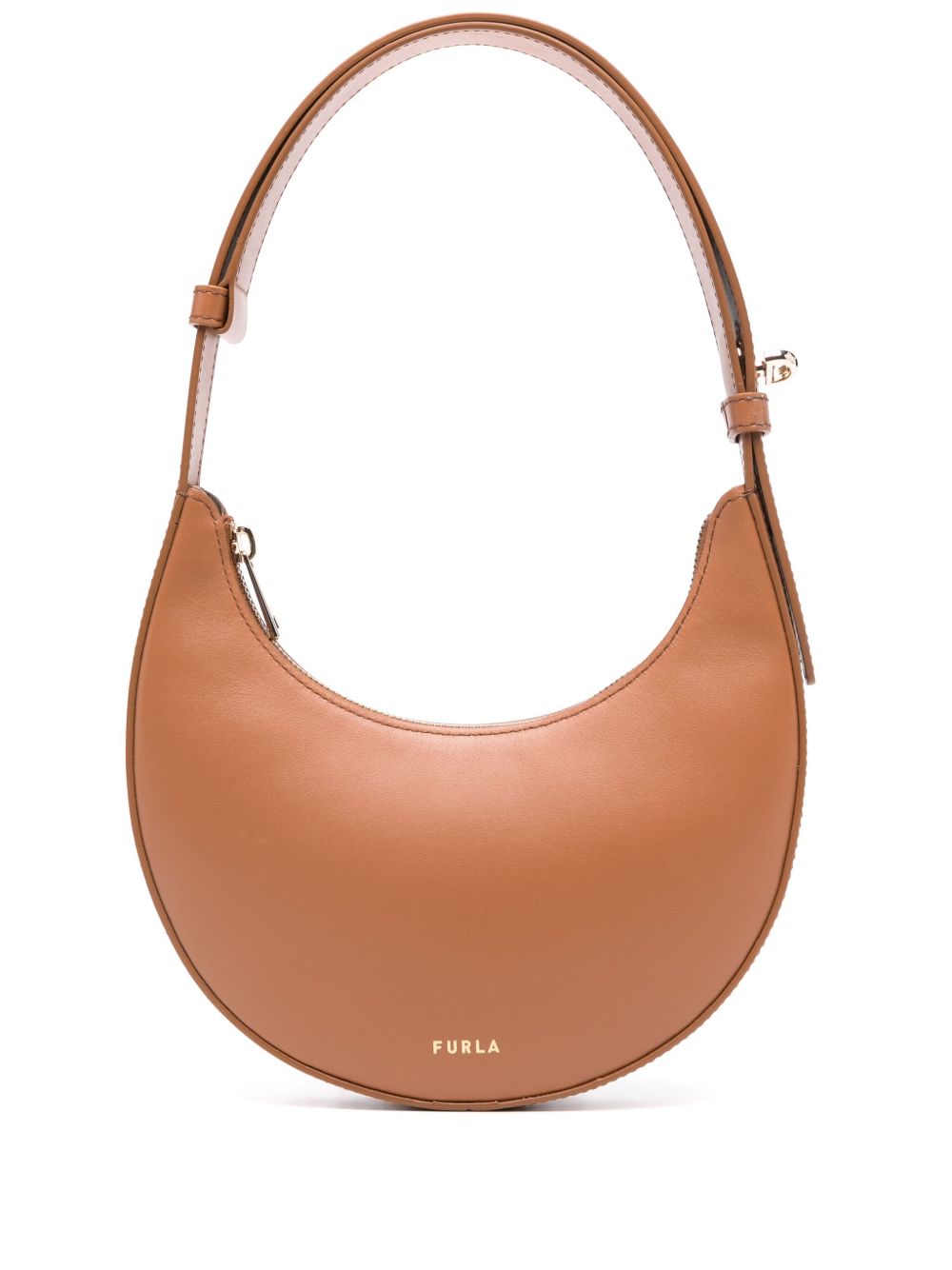 Furla Delizia 迷你单肩包 - 褐色