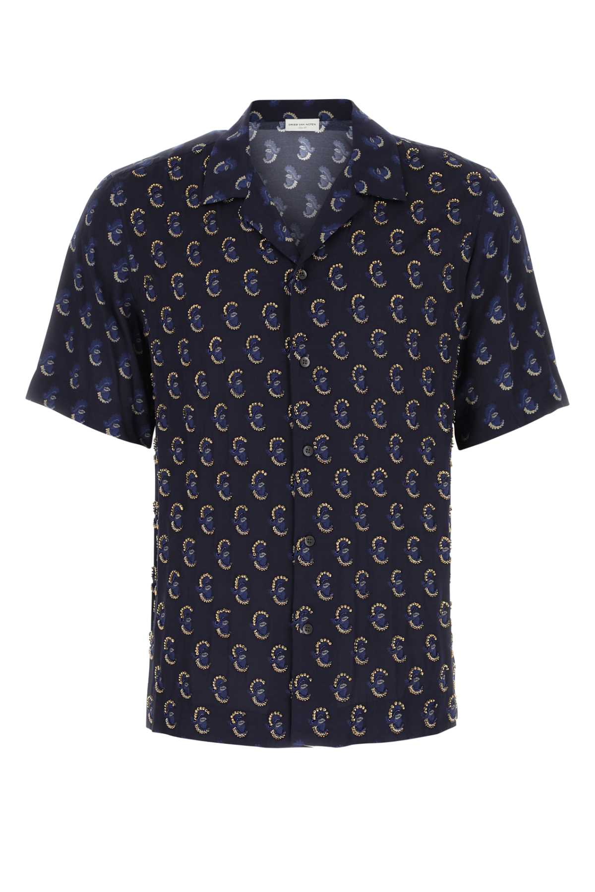 Dries Van Noten 印花粘胶衬衫