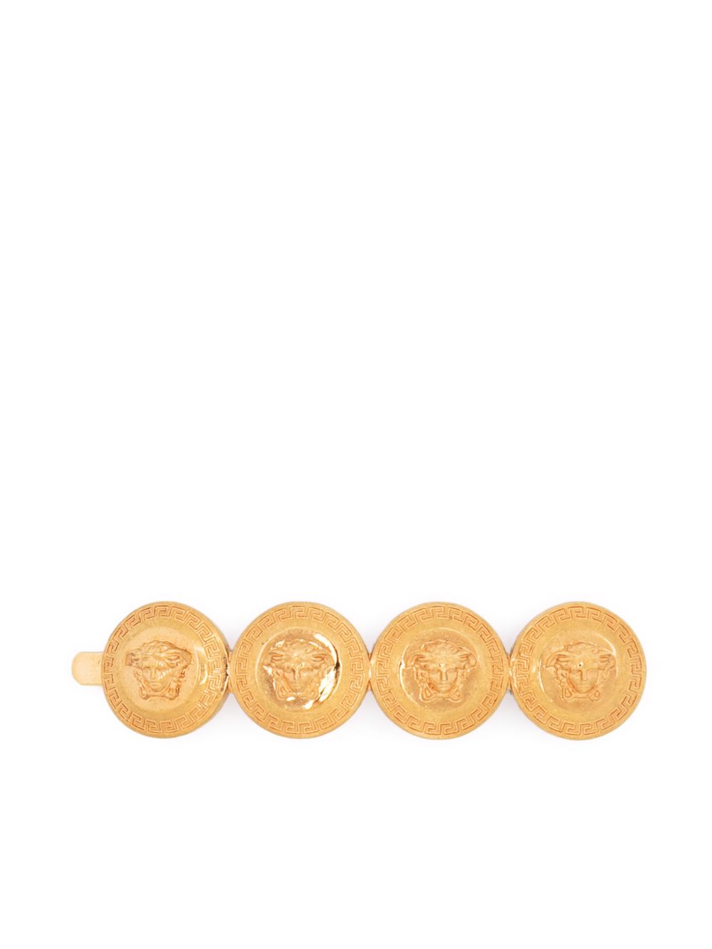 Versace Gianni Ribbon 发夹 - 金色