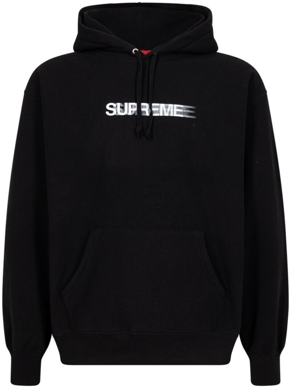 Supreme Motion logo连帽衫 - 黑色