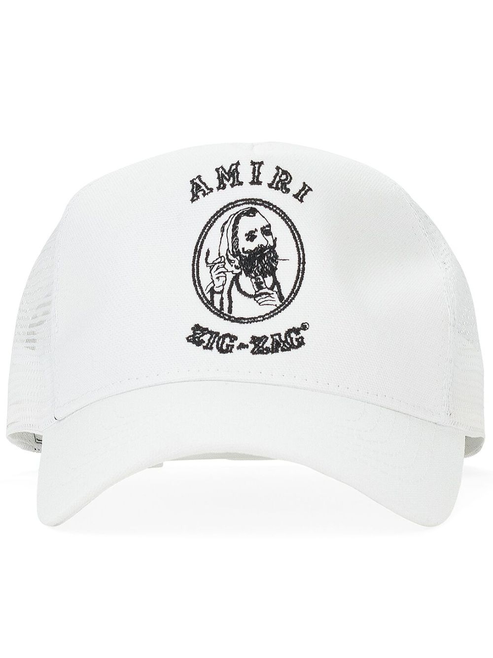 AMIRI logo刺绣棒球帽 - 白色