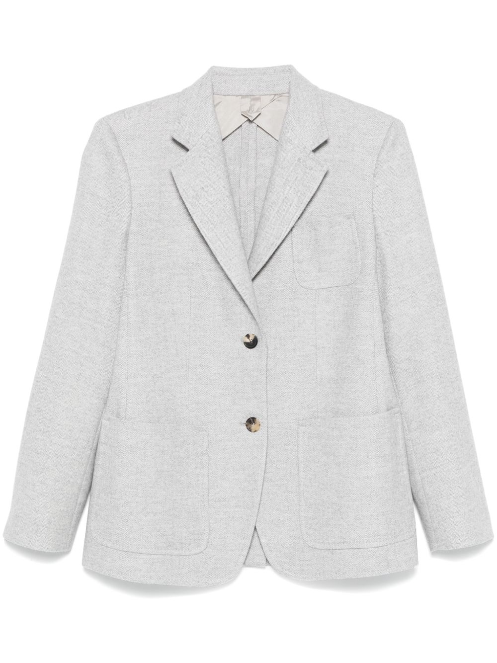 Max Mara Carpi 西装夹克 - 灰色