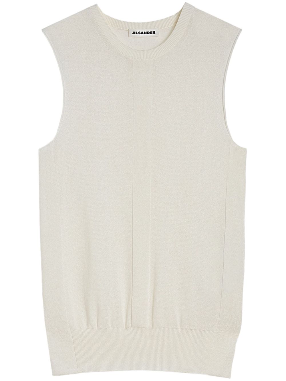 Jil Sander 针织马甲 - 白色