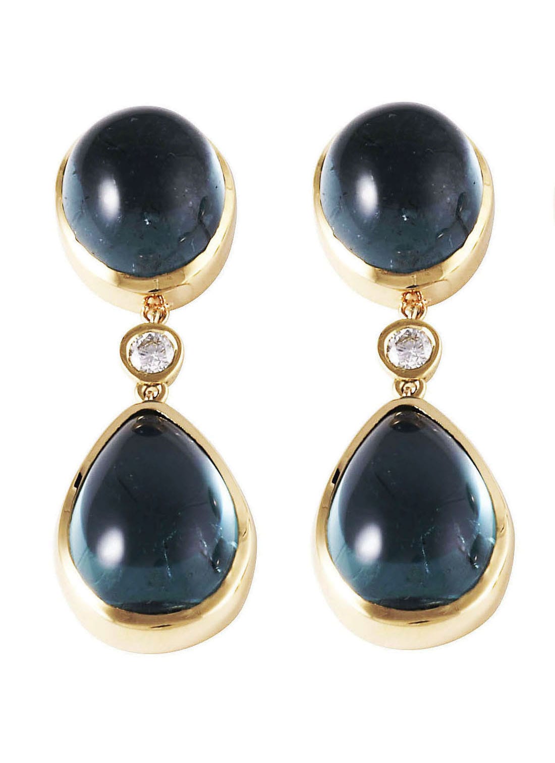 Lo Spazio Jewelry Lo Spazio Eden Rock Blu Earrings