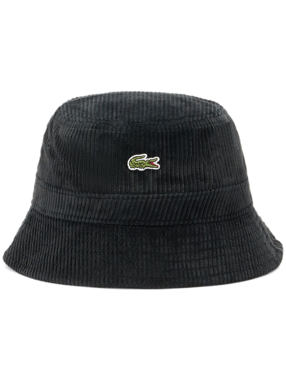 Lacoste 灯芯绒渔夫帽 - 黑色