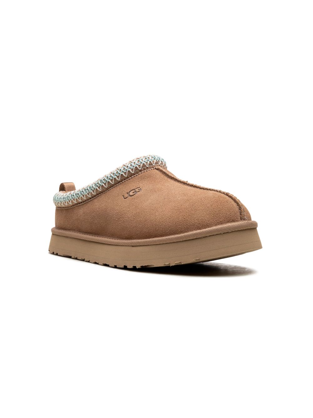 UGG Kids Tazz Sand 拖鞋 - 褐色