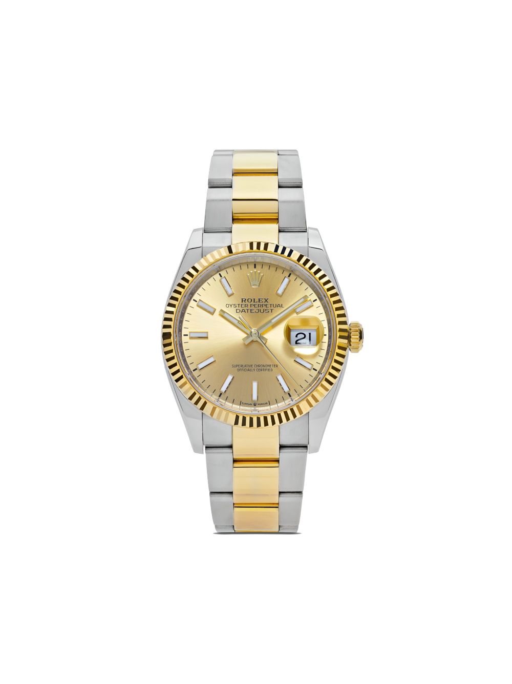 Rolex Datejust 36毫米腕表（典藏款，未经使用） - 金色