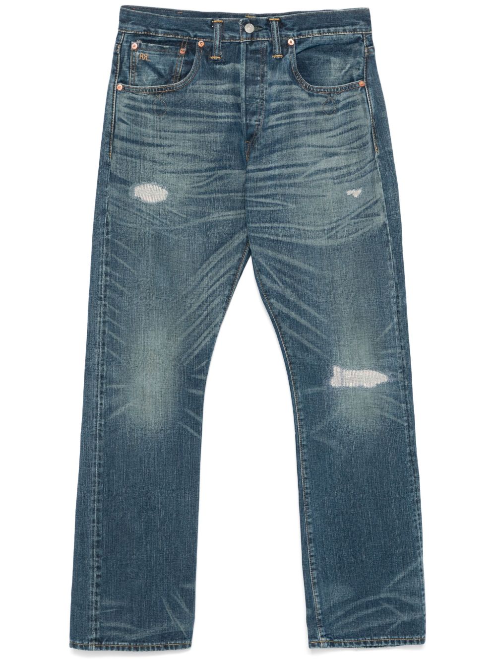 Ralph Lauren RRL Double RL 牛仔裤 - 蓝色
