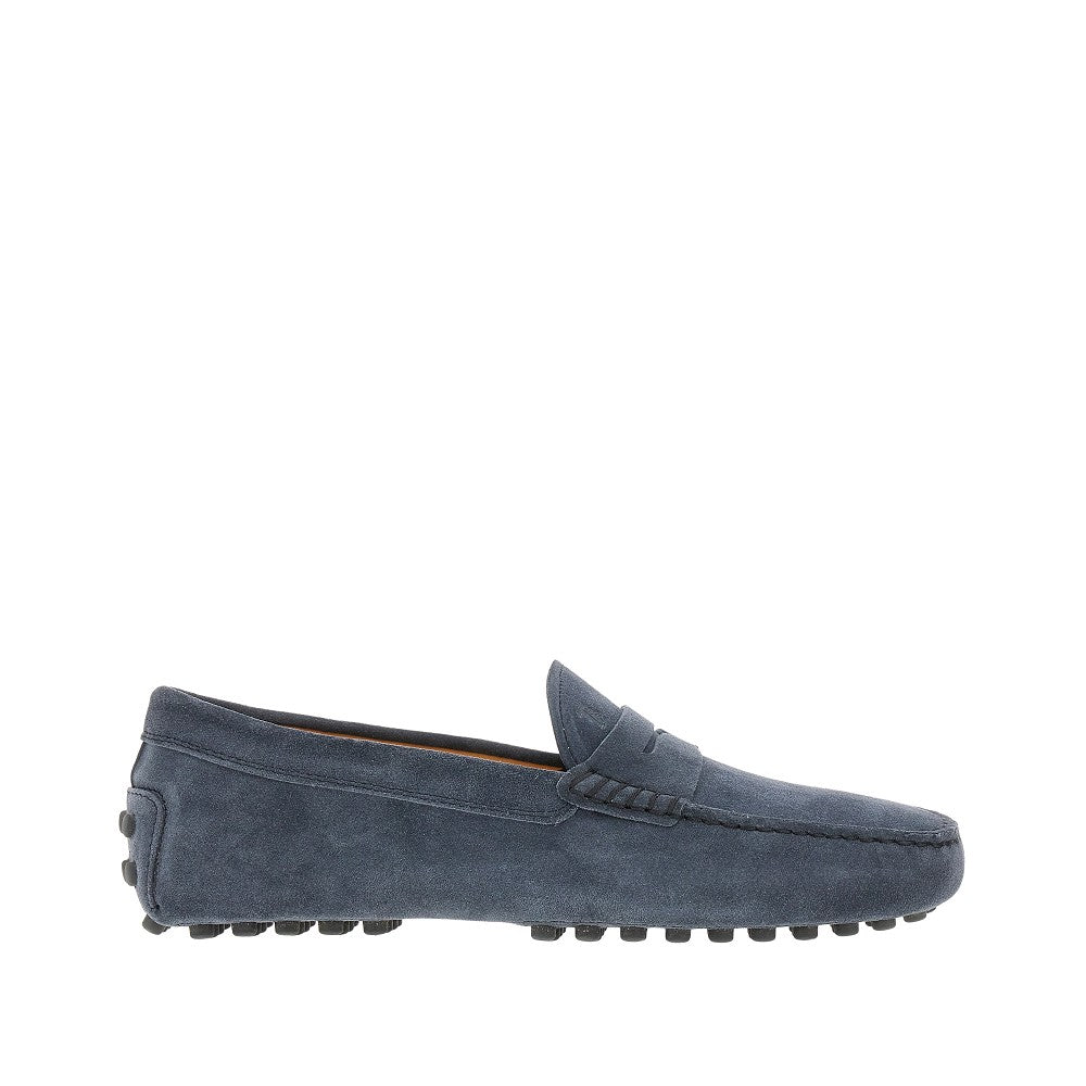 TODS 麂皮Gommino Bubble乐福鞋 男士