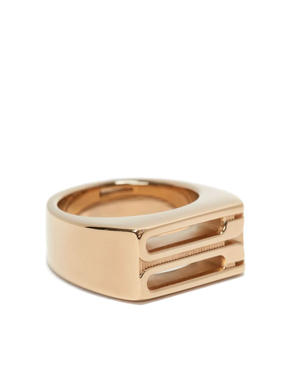 Victoria Beckham Frame 图章戒指 - 金色