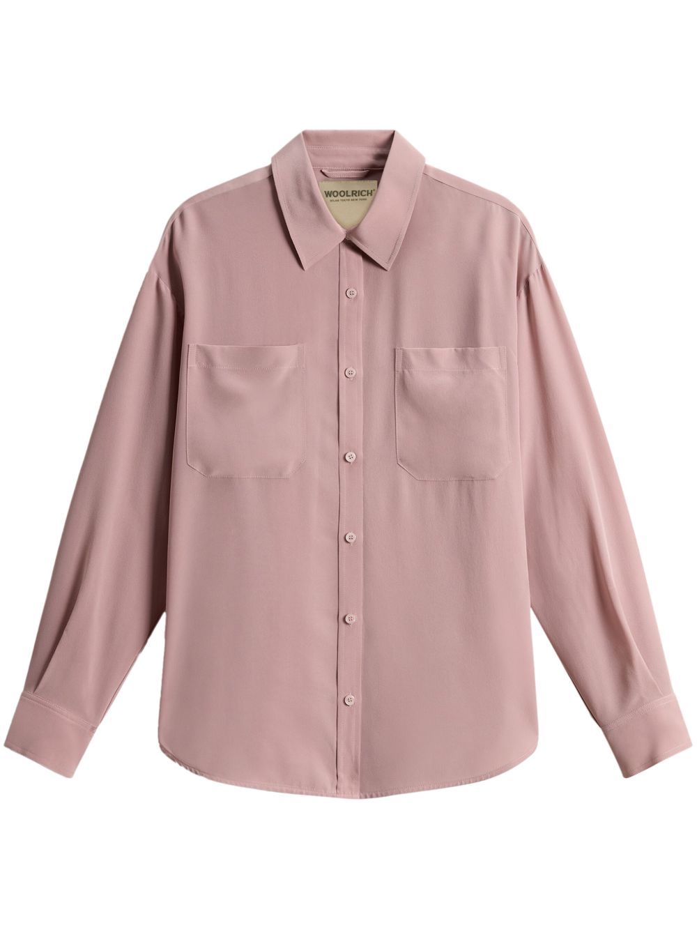 Woolrich Washed 衬衫 - 粉色