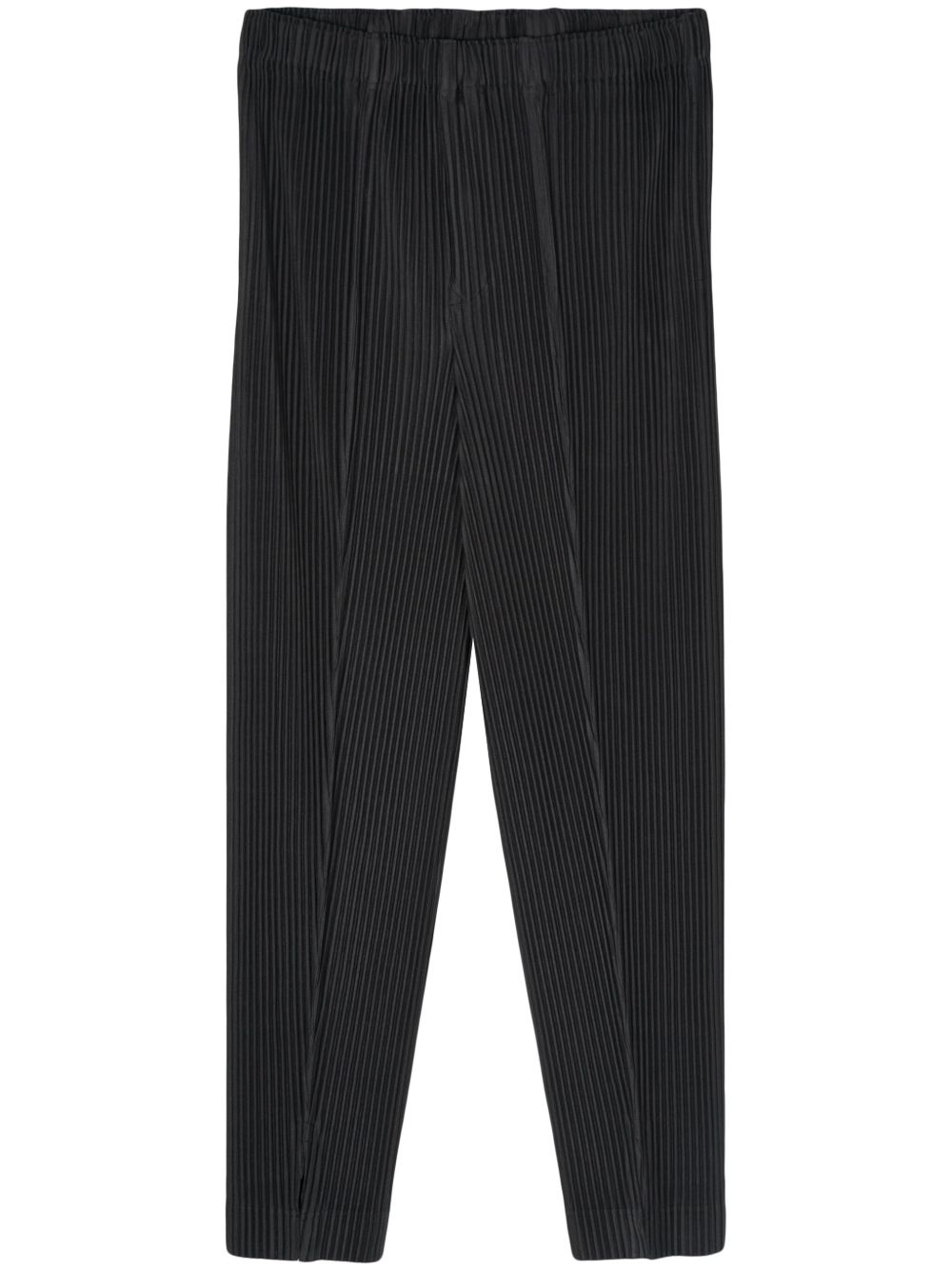 Homme Plissé Issey Miyake MC November 细褶长裤 - 灰色