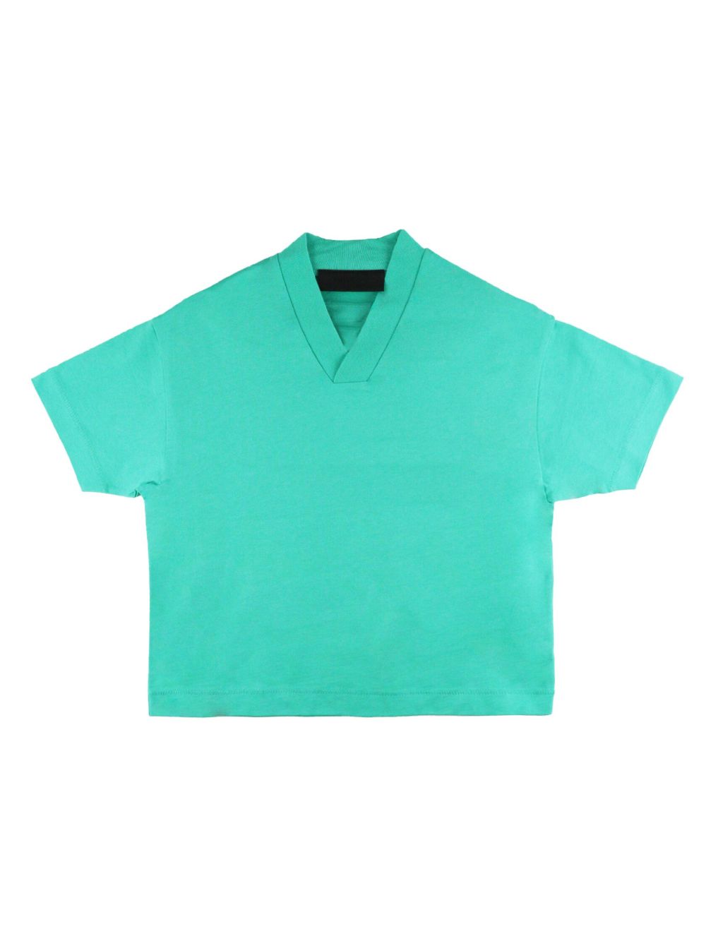 FEAR OF GOD ESSENTIALS KIDS logo印花棉T恤 - 绿色