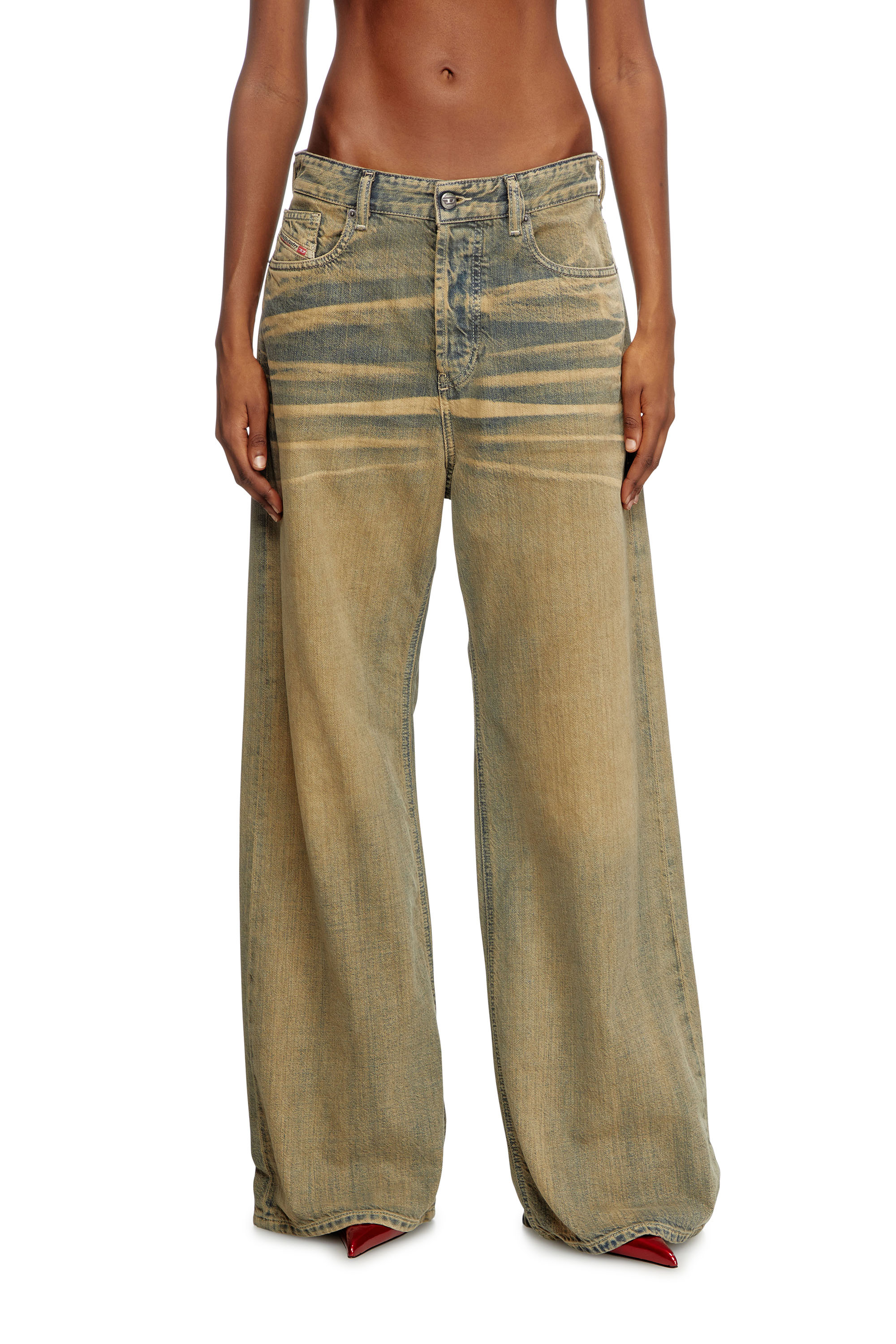 Diesel - Relaxed Jeans - 1996 D-Sire - Jeans - Woman - Blue