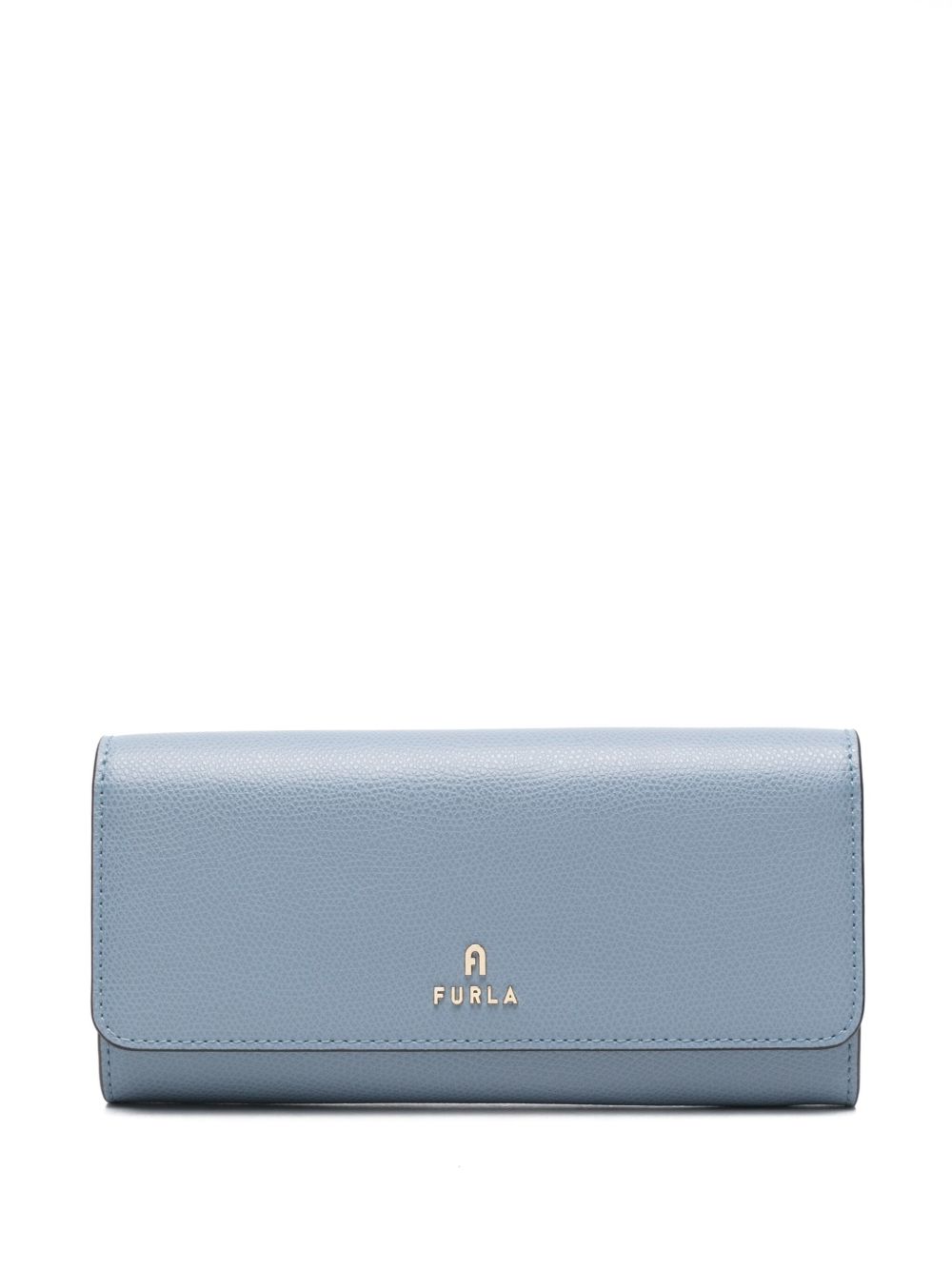 Furla Camelia 皮质钱包 - 蓝色