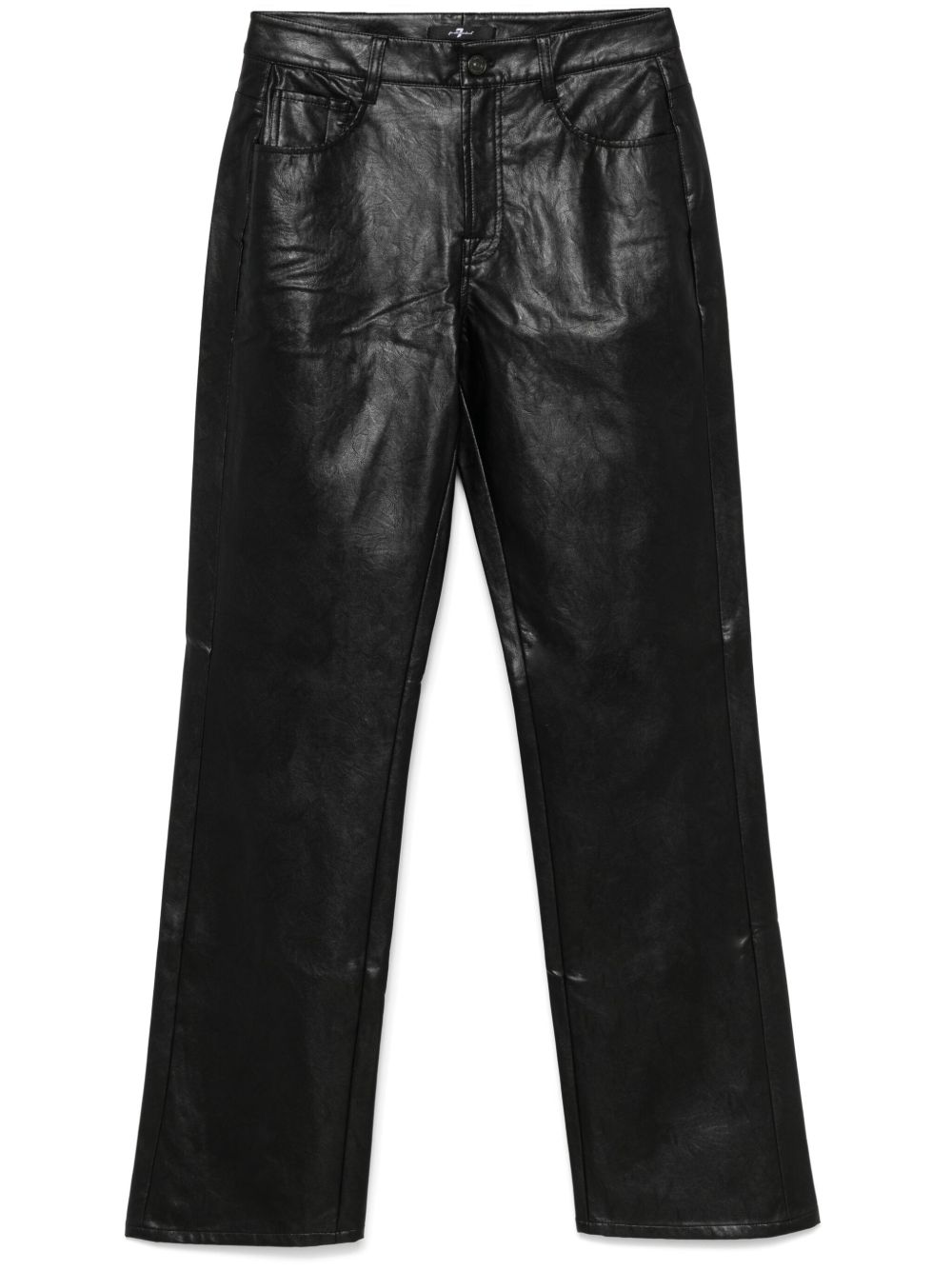 7 For All Mankind Tess 长裤 - 黑色
