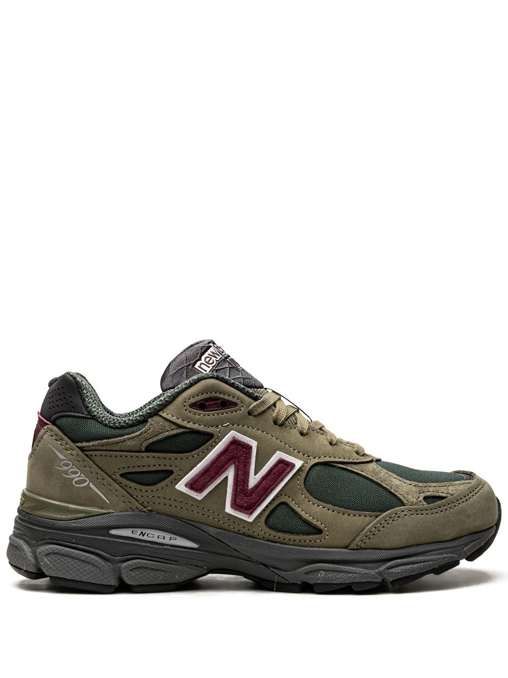 New Balance 990v3 低帮运动鞋 - 绿色