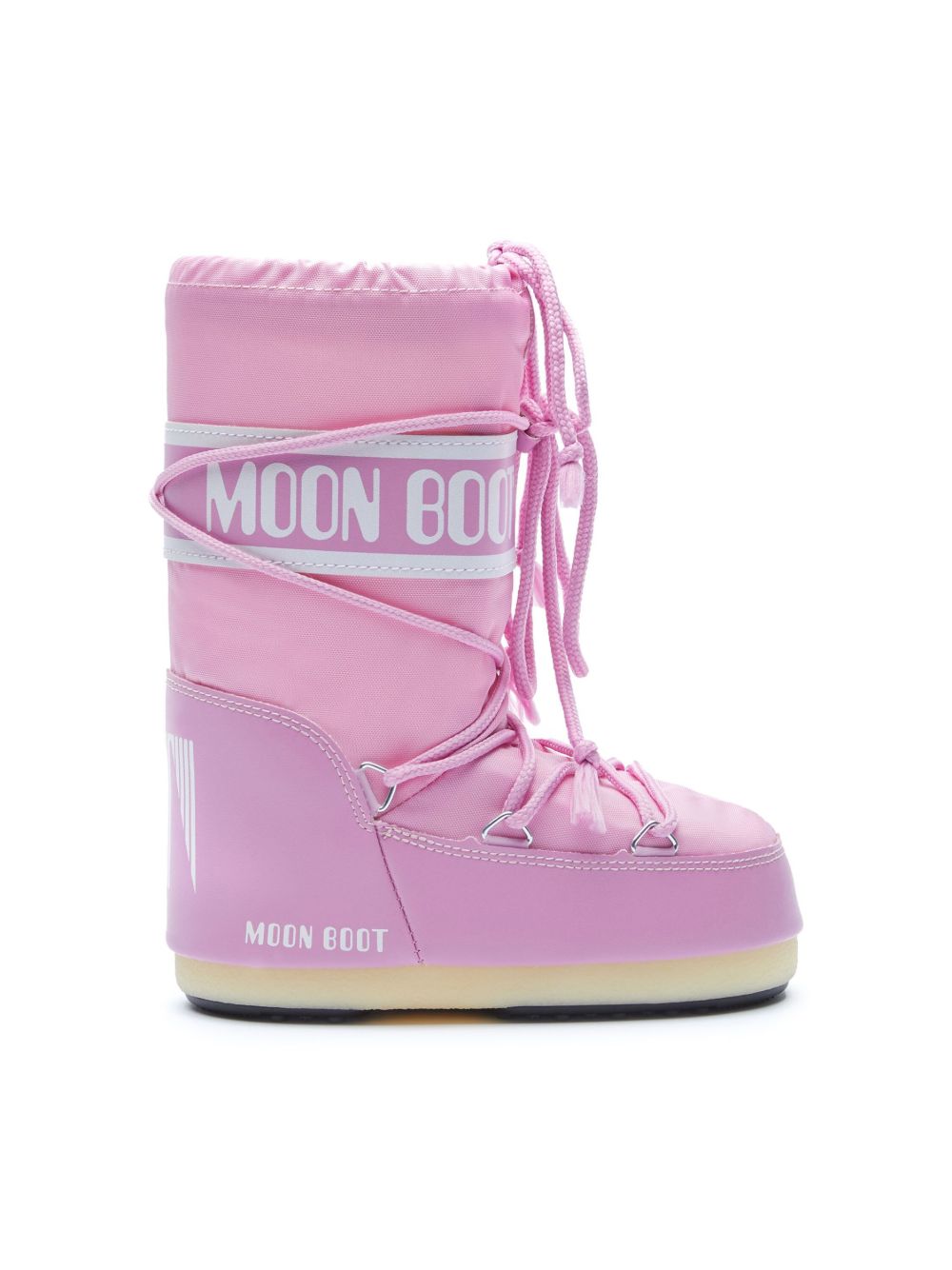 Moon Boot Kids Icon 中筒靴 - 粉色