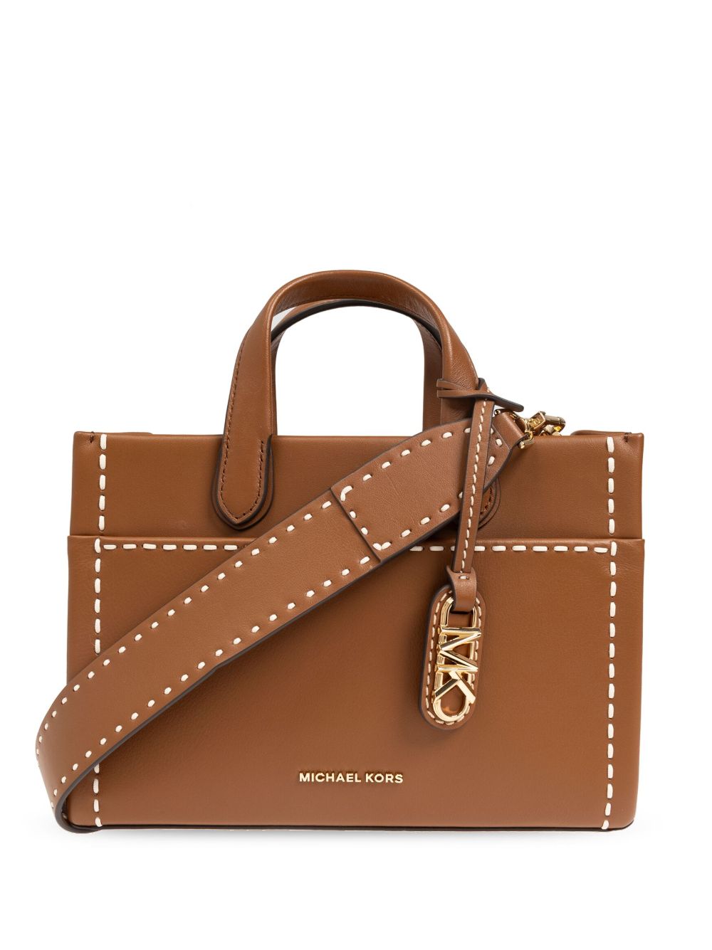 Michael Kors Gigi 小号手提包 - 褐色