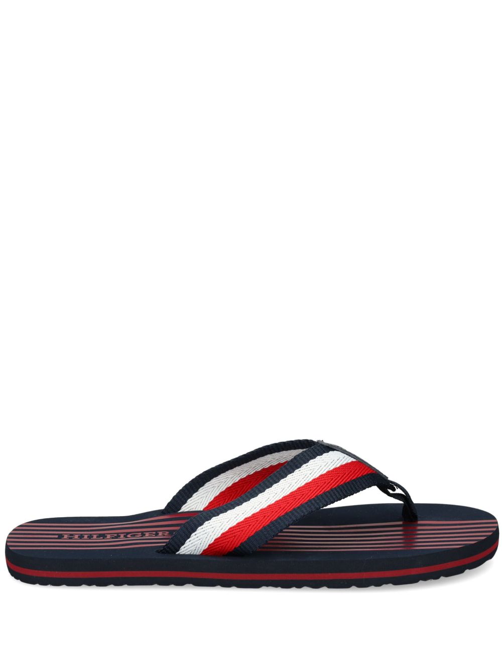 Tommy Hilfiger Signature Tape 人字拖 - 红色