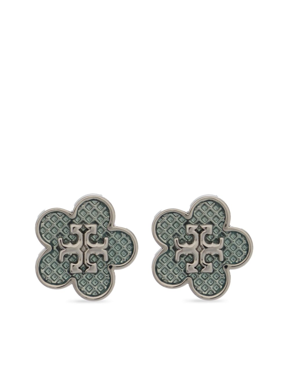 Tory Burch Kira 耳环 - 银色
