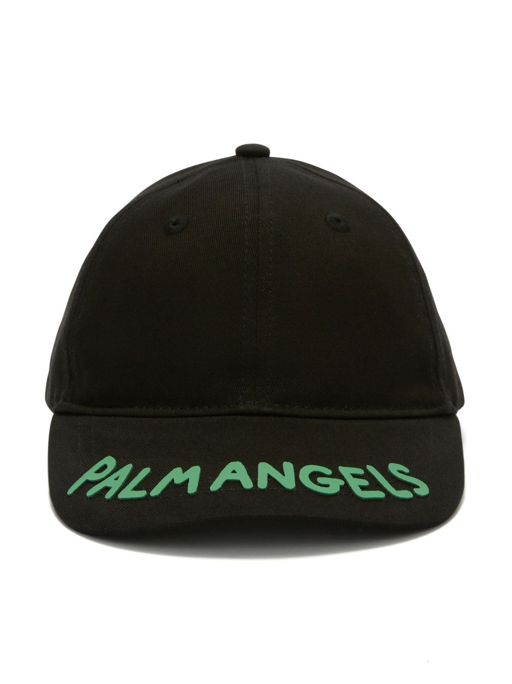 Palm Angels Kids logo棒球帽 - 黑色