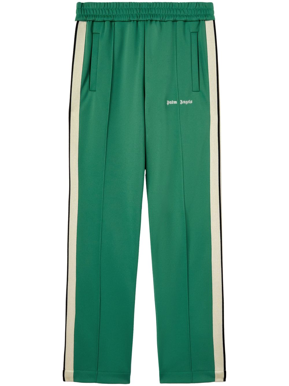 Palm Angels 经典logo运动裤 - 绿色