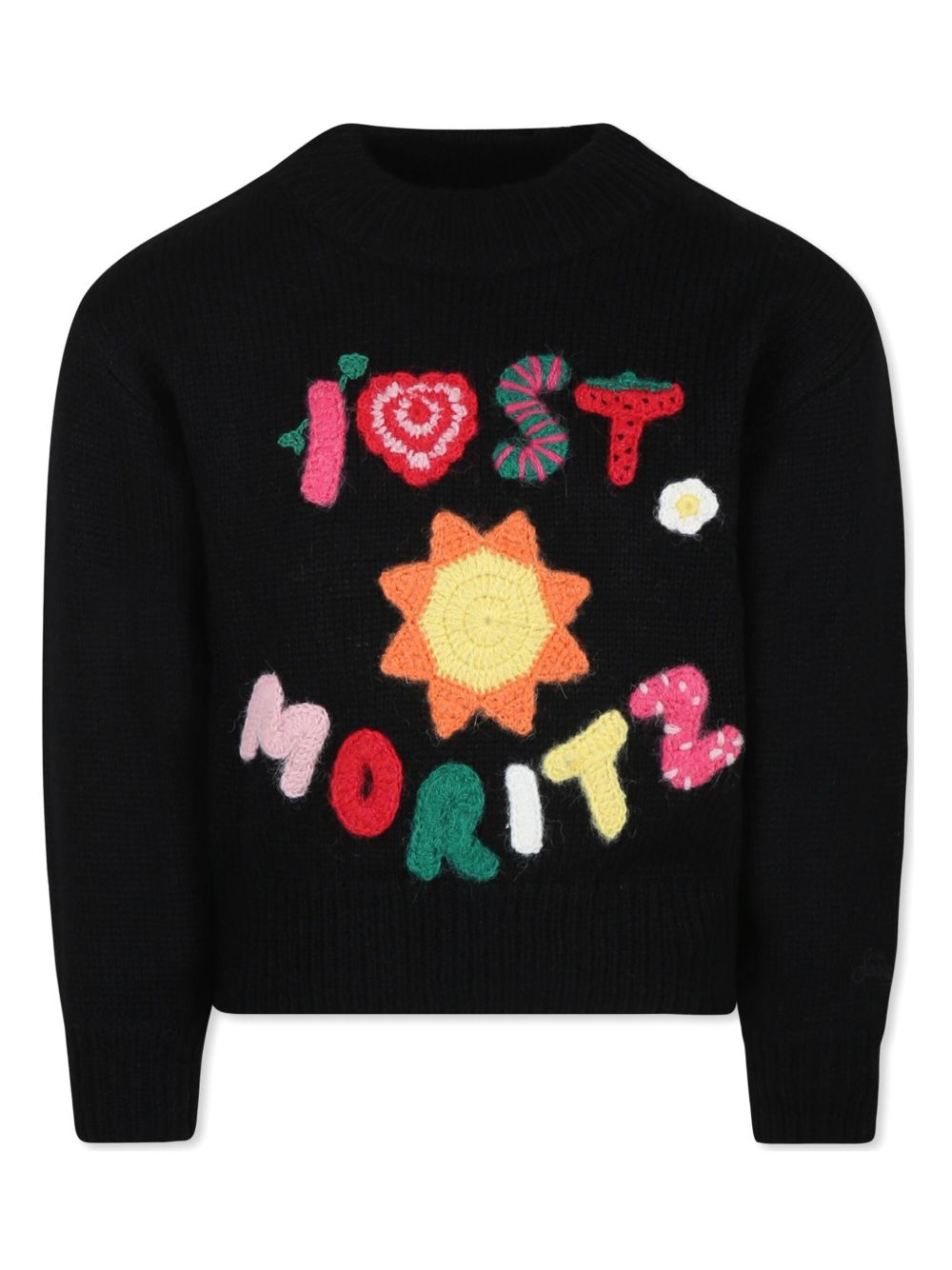 MC2 Saint Barth Kids Danya 毛衣 - 黑色