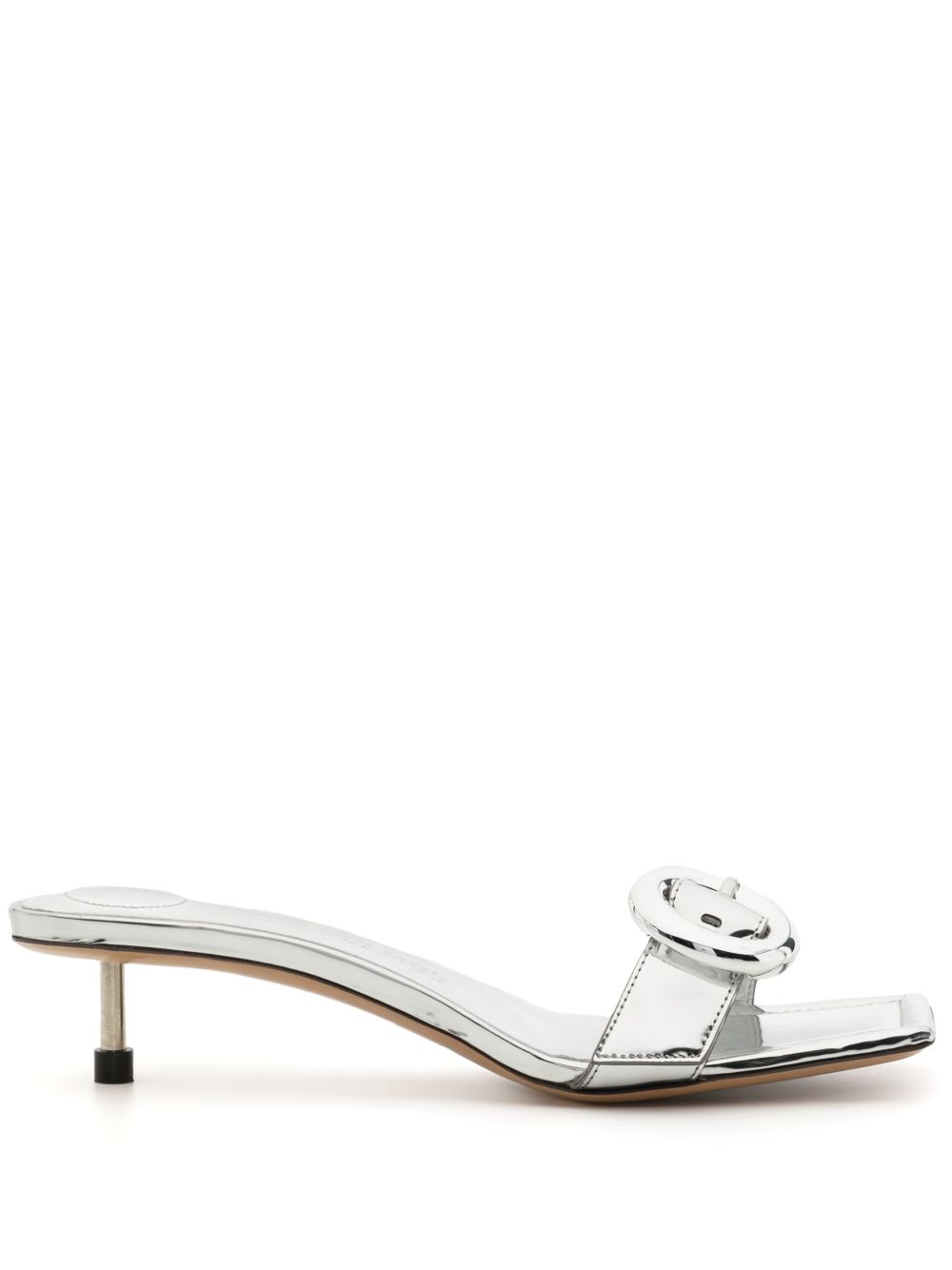 Jacquemus Les Sandales Regalo Basses 低跟凉鞋 - 银色