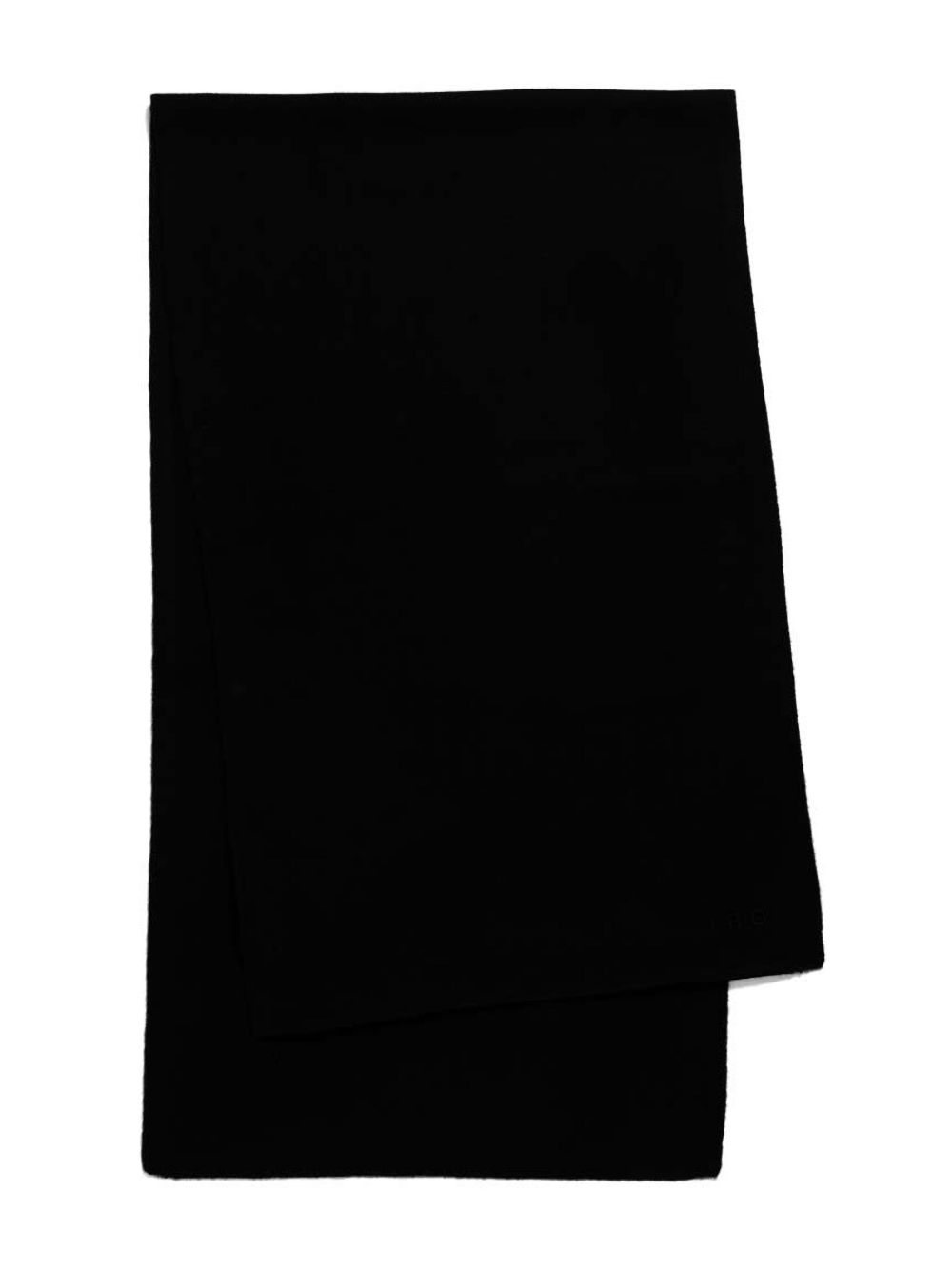 IRO knitted scarf - 黑色