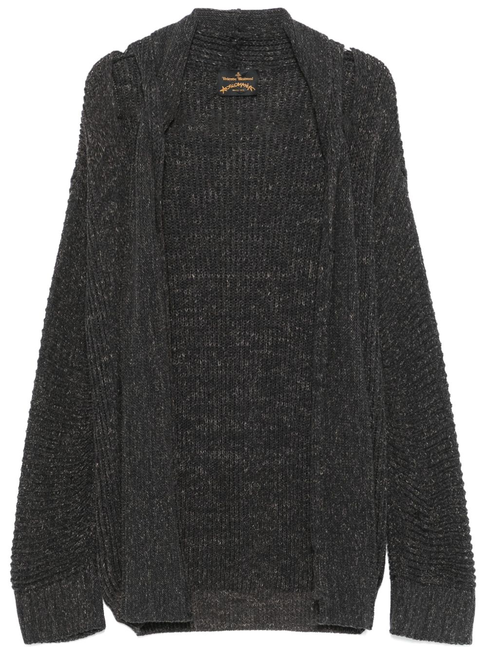 Vivienne Westwood Pre-Owned 交织开衫（2000年代典藏款） - 灰色