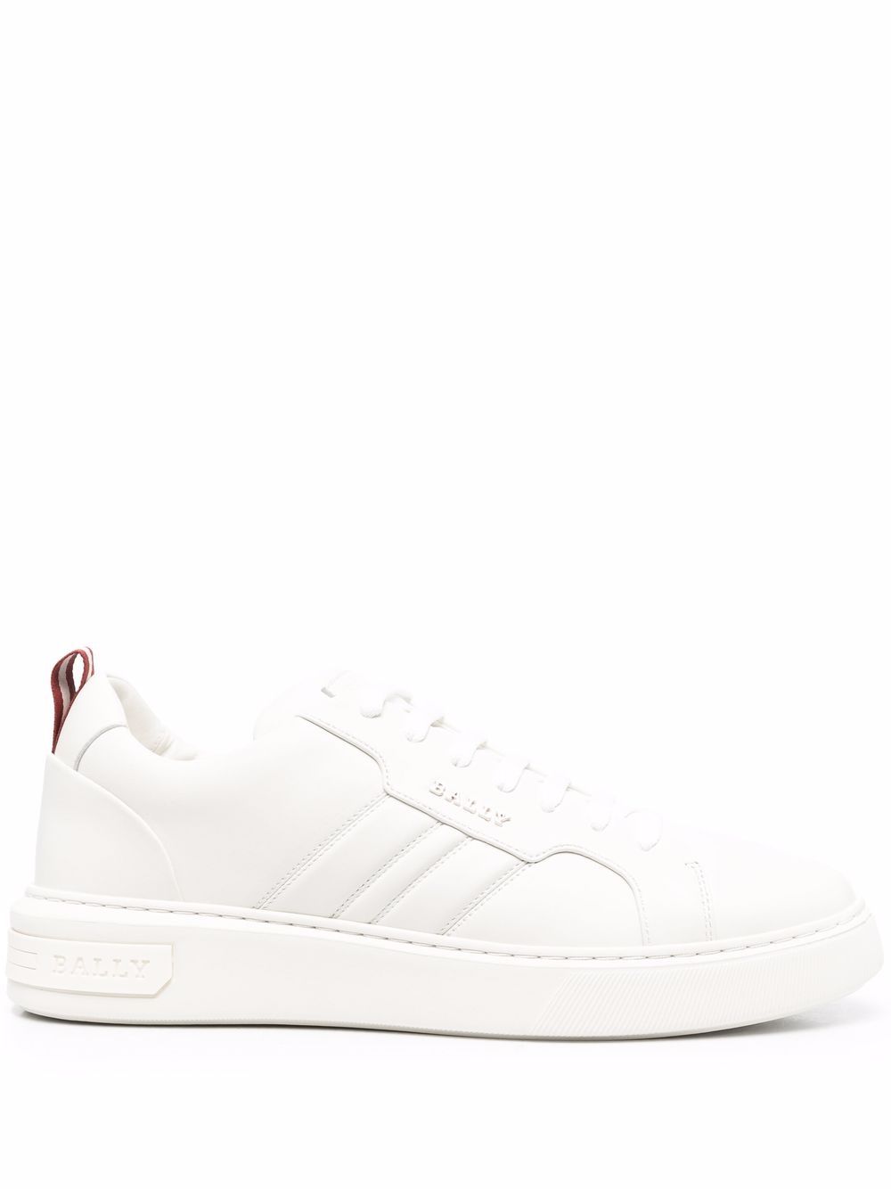 Bally New-Maxim 低帮板鞋 - 白色