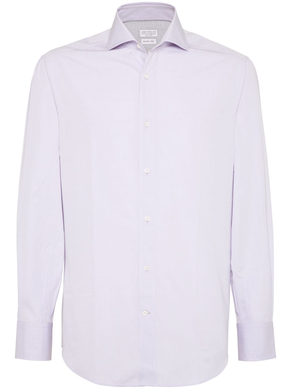 Brunello Cucinelli 府绸衬衫 - 紫色