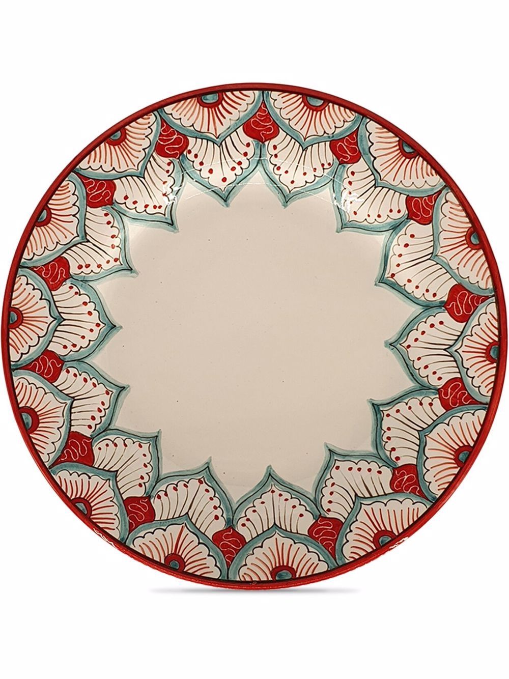 Les-Ottomans Peacock 点心盘 - 彩色