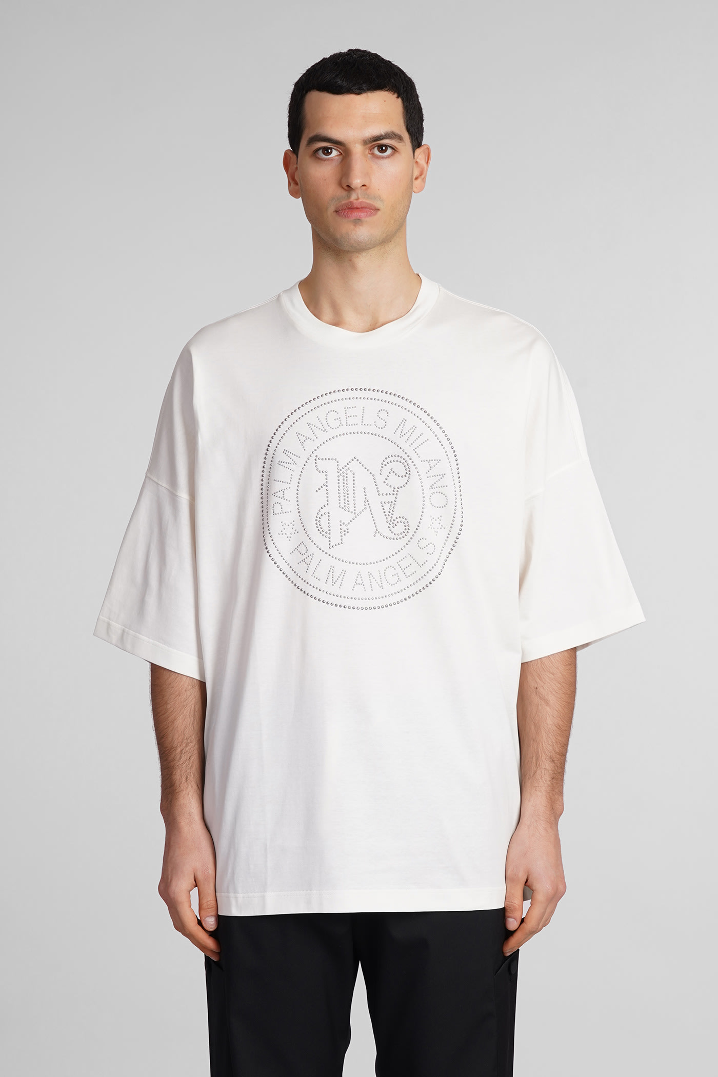 Palm Angels Milano Stud Loose T-shirt