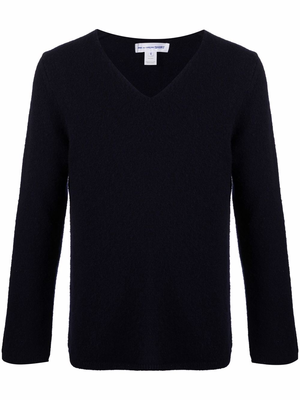 Comme Des Garçons Shirt 圆领针织毛衣 - 蓝色