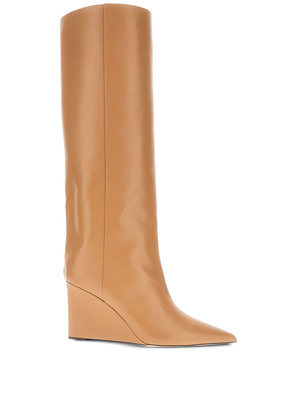 Jimmy Choo Blake 高跟靴（8.5厘米） - 褐色