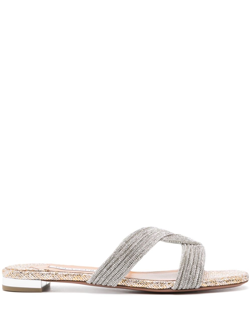Aquazzura Felix 凉鞋 - 银色