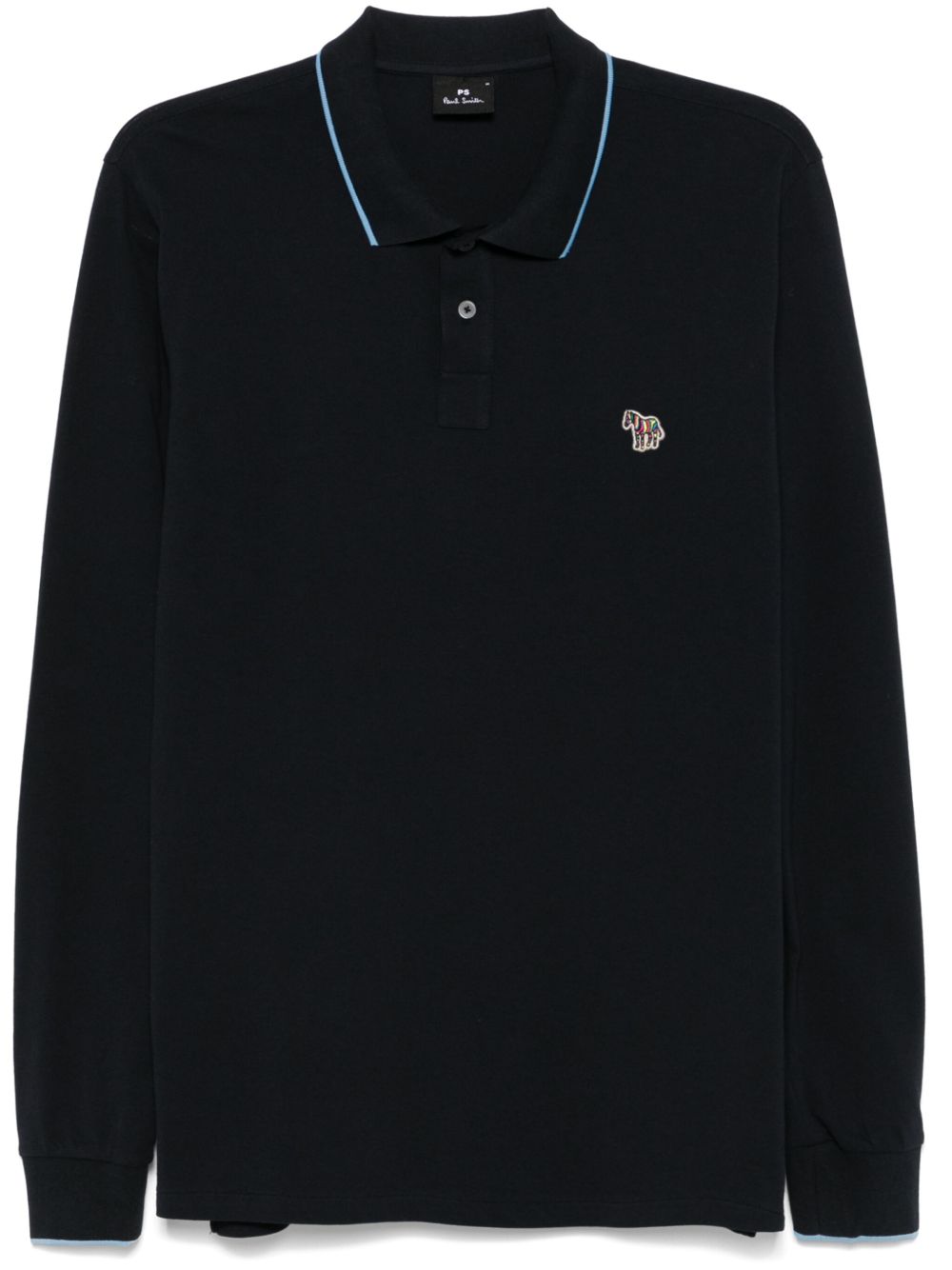 PS Paul Smith 标贴polo衫 - 蓝色