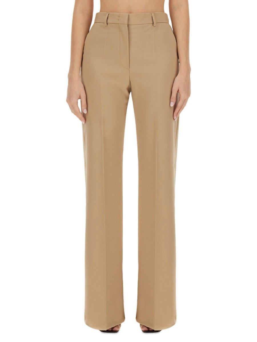 SportMax高腰直筒裤