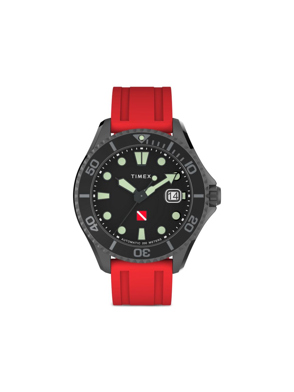 TIMEX Deepwater Tiburón 43毫米腕表 - 黑色