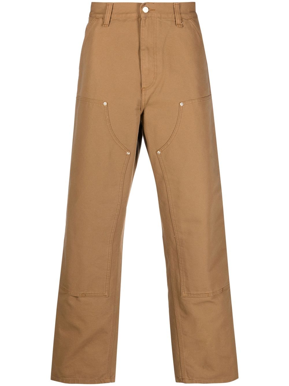 Carhartt WIP Double Knee 直筒长裤 - 褐色